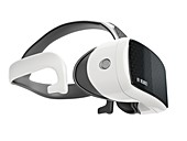 Virtual reality headset, illustration