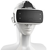 Virtual reality technology, illustration