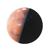 Illustration of Mars