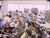 Apollo 11 press centre, July 1969