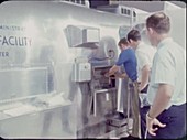 Apollo 11 quarantine procedures on USS Hornet, 1969