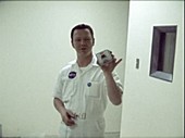 Apollo 11 Mobile Quarantine Facility staff, 1969