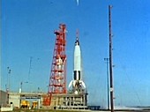 Friendship 7 rocket launch, February 1962