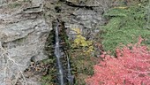 Buttermilk Waterfall, aerial