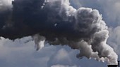 Chimney at a sugar refinery