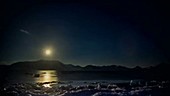 Sunrise timelapse, Arctic
