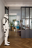 Life-size Star Wars stormtrooper figure