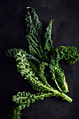 Freshly harvested black cabbage