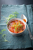 Tomato and fennel soup