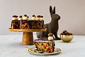 Chocolate Simnel Cake for Easter