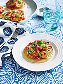 Tomato and herb tart