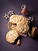Christmas oatmeal cookies