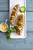 Banh Mi - Asian meatball sandwiches (low carb)