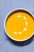 Coconut and carrot soup