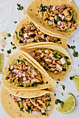 Tacos with chicken