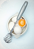 Eggs and a whisk