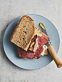 'Pastrami on Rye'-Sandwich