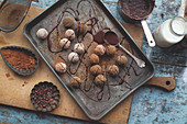 Artisan chocolate truffles