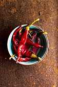 Piri-Piri peppers marinated in vinegar