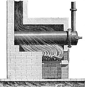 Murdoch Machine for Coal Gas Distillation, 1790s