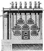 Distillation of Coal Gas, 18th Century