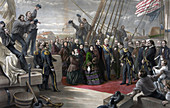Queen Victoria Visits HMS Resolute, 1856