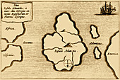 Lost Continent of Atlantis, 1665