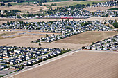 Subdivision Encroaching on Farmland, USA