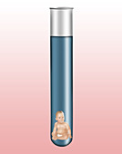 Test Tube Baby, Conceptual Art