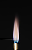 Potassium flame test