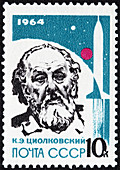Konstantin Tsiolkovsky Stamp