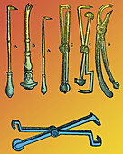 Dental Instruments, 16th Century