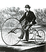 Samuels' Patent Hand Crank Velocipede, 1869