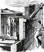 Lescale's Automatic Fire Escape, 1878