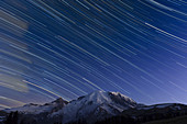 Star Trails Mt. Rainer