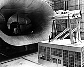 Full-Scale Tunnel, Brewster XF2A-1 Buffalo, 1938