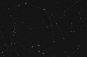 Andromeda Constellation, Diagram