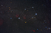 Auriga Constellation, Diagram