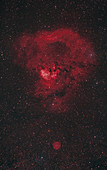 Cosmic Question Mark Nebulae Complex