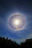 Solar Halo and Cirrus Clouds