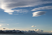 Lenticular Cloud over South Georgia Island