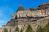 Volcanic Strata in Central Oregon