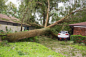 Hurricane Damaged Residential Home