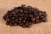 Coffee Beans on Burlap