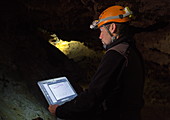 Cave scientist