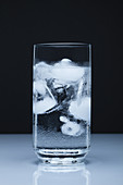 Glass of iced water