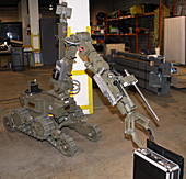 FBI Bomb Technician operates ANDROS Robot, 2009