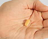 Valsartan 160mg in Palm of Hand