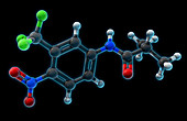 Flutamide, Molecular Model