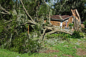 Hurricane Irma residential storm damage, USA